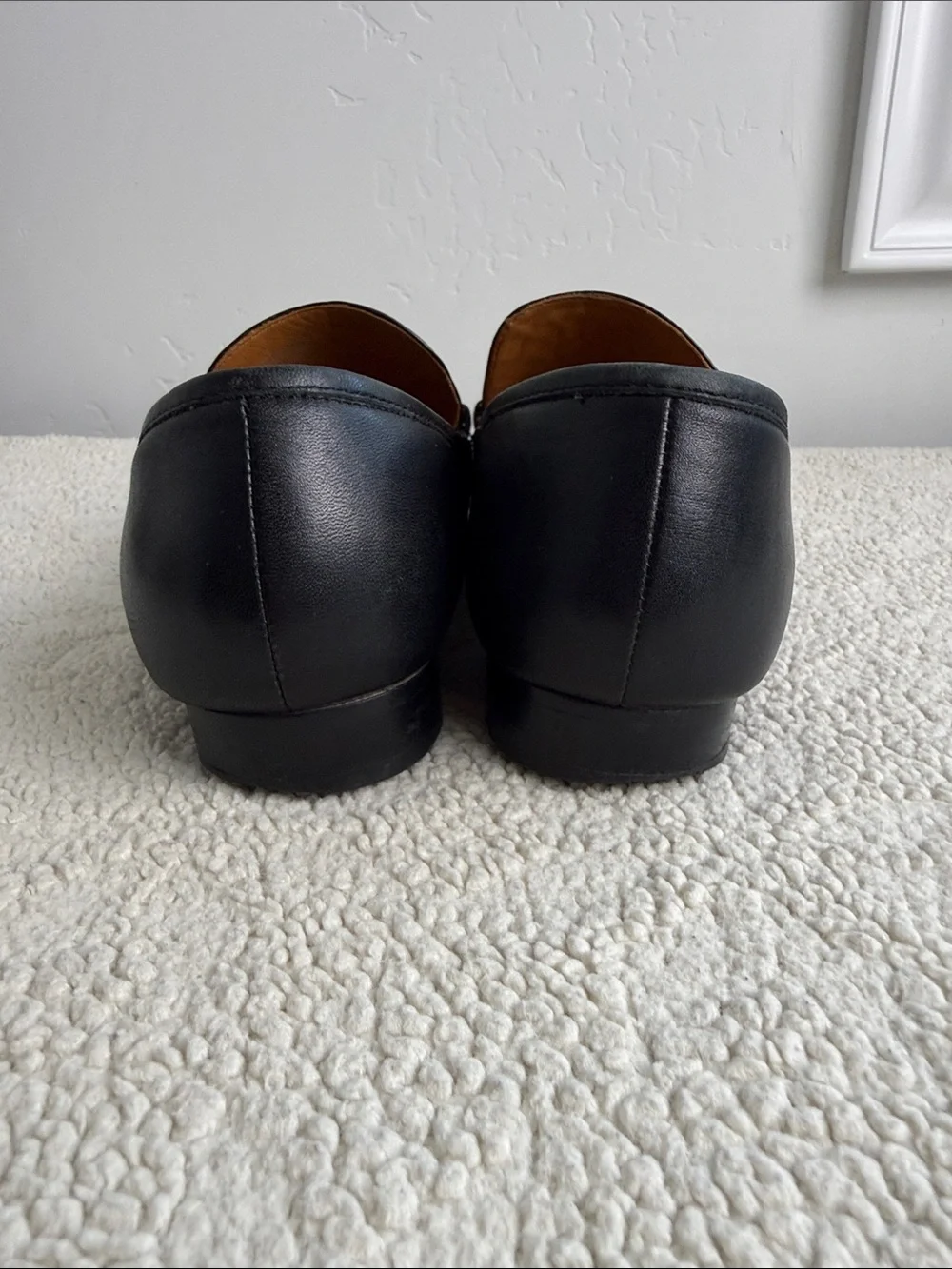 Tory Burch Black Charm Loafers Size 7.5